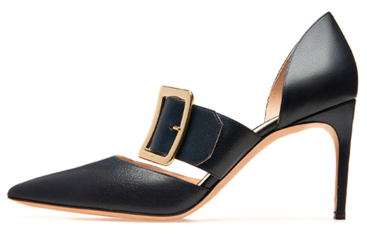 Buy (W) 발리 제시 하이힐 (네이비 블루) 6238163