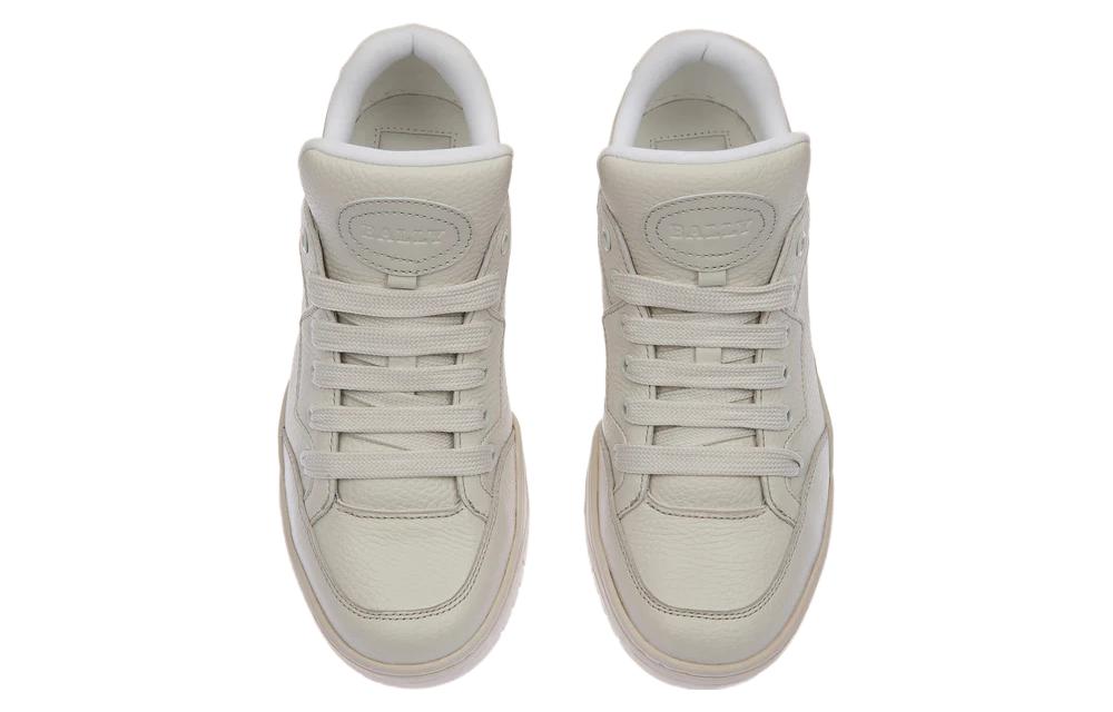 Lookbook (W) BALLY Kiro Mid-Top ''Wit Leer'' 6303435