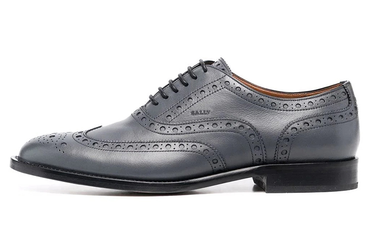 (W) BALLY Lace-Up Leather Sneakers 'Grey'