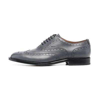 (W) BALLY Lace-Up Leather Sneakers 'Grey'