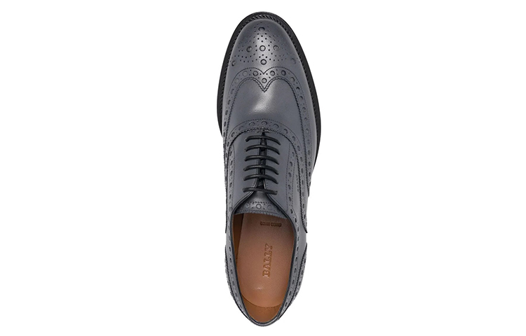 (W) BALLY Lace-Up Leather Sneakers 'Grey' 圖 4