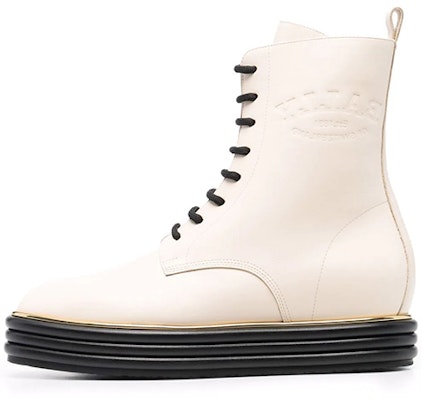 (Women) BALLY Leather Ankle Boots 'White Wrap-Tie Warmth' 6239416 Buy (Women) BALLY Leather Ankle Boots 'White Wrap-Tie Warmth' 6239416