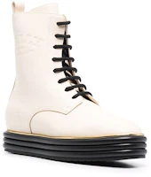 Order (W) Stivaletti in Pelle BALLY ''Bianco Wrap-Tie Warmth''. 6239416