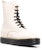(Women) BALLY Leather Ankle Boots 'White Wrap-Tie Warmth' 6239416