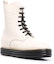 Order (Women) BALLY Leather Ankle Boots 'White Wrap-Tie Warmth' 6239416