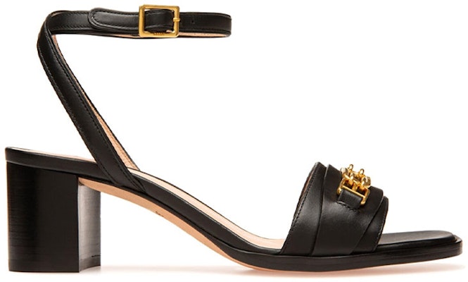 (Women) BALLY Leather Buckle Block Heel 'Black' 6238188 Order (Women) BALLY Leather Buckle Block Heel 'Black' 6238188