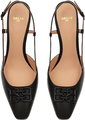(Women) BALLY Leather Buckle Fashion 'Black Kitten Heel' 6302867 Order (Women) BALLY Leather Buckle Fashion 'Black Kitten Heel' 6302867