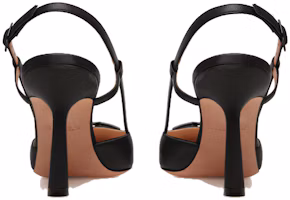 Lookbook (W) BALLY Tacón Bajo de Cuero con Hebilla 'Kitten Heel Negro' 6302867