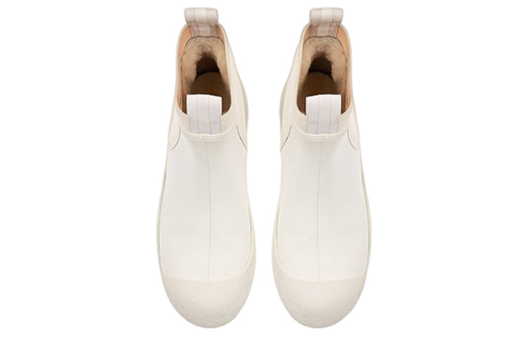 Order (W) バリー レザーチェルシーブーツ「ホワイトファッション」 6301027