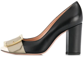 (Women) BALLY Leather Chunky Heel 'Black' 6235110 (Women) BALLY Leather Chunky Heel 'Black' 6235110