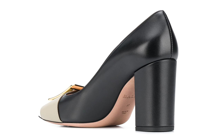 Order (W) BALLY Talon Épais en Cuir ''Noir'' 6235110