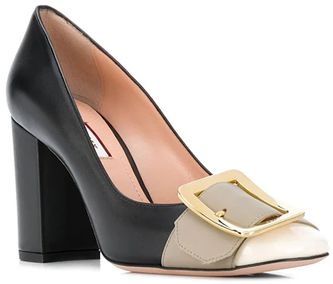 (W) BALLY Talon Épais en Cuir ''Noir'' 6235110 Lookbook (W) BALLY Talon Épais en Cuir ''Noir'' 6235110