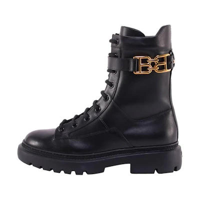 (W) BALLY Leather Fashion Ankle Boot 'Black'