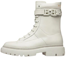 (Women) BALLY Leather Fashion Lace-Up Ankle Boots 'Beige' 6301558 (Women) BALLY Leather Fashion Lace-Up Ankle Boots 'Beige' 6301558