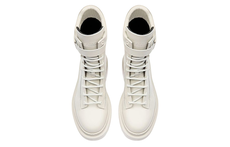 Order (W) Botas de Tobillo de Cuero BALLY con Cordones 'Beige' 6301558