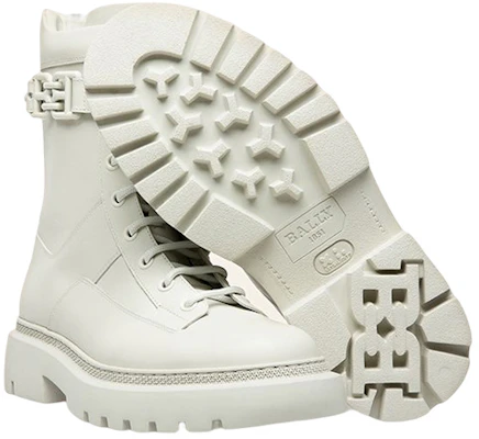 (W) Botas de Tobillo de Cuero BALLY con Cordones 'Beige' 6301558 Shop (W) Botas de Tobillo de Cuero BALLY con Cordones 'Beige' 6301558