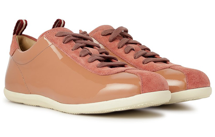 Lookbook (W) BALLY Sneaker Bassa in Pelle ''Blush'' Fashion 6191486
