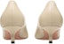(W) BALLY Kasut Kulit Slip-On 'Beige Kitten Heel' 6301719