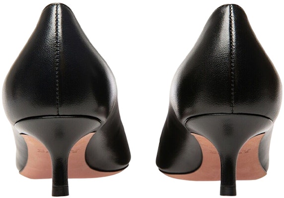 (Women) BALLY Leather Fashion Slip-On 'Black Kitten Heel' 6301720 Shop (Women) BALLY Leather Fashion Slip-On 'Black Kitten Heel' 6301720