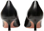 Shop (W) BALLY Zapatos de Cuero Estilo Slip-On 'Tacón Negro de Gatito' 6301720