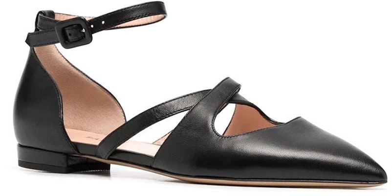 BALLY巴利 鏤空皮革平底鞋 女款 黑色 Order BALLY巴利 鏤空皮革平底鞋 女款 黑色