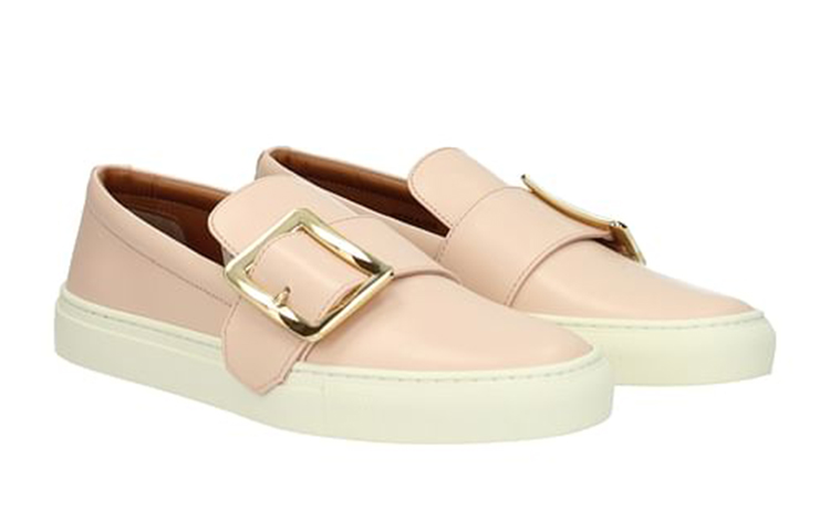 (W) BALLY Leather Flat 'Pink Buckle' 圖 2