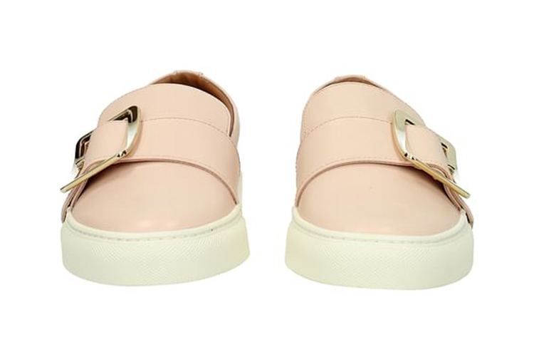 (W) BALLY Leather Flat 'Pink Buckle' 圖 4