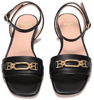 (W) Sandal Datar Kulit BALLY 'Hitam' 6238180 Shop (W) Sandal Datar Kulit BALLY 'Hitam' 6238180