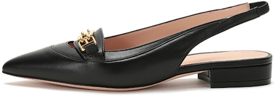 (Women) BALLY Leather Flat Sandal 'Black Fashion Simplicity' 6238103 (Women) BALLY Leather Flat Sandal 'Black Fashion Simplicity' 6238103