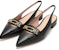 (W) BALLY Sandal Kulit Rata 'Simplicity Black Fashion' 6238103