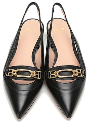 (Women) BALLY Leather Flat Sandal 'Black Fashion Simplicity' 6238103 Shop (Women) BALLY Leather Flat Sandal 'Black Fashion Simplicity' 6238103