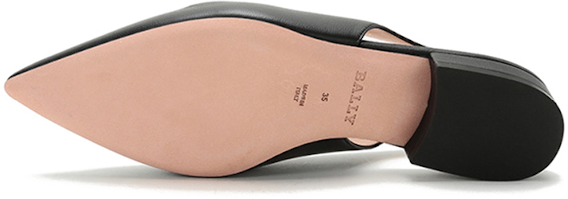 (Women) BALLY Leather Flat Sandal 'Black Fashion Simplicity' 6238103 Details for (Women) BALLY Leather Flat Sandal 'Black Fashion Simplicity' 6238103