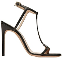 BALLY巴利 皮革 搭扣高跟 時尚涼拖 10.5cm 女款 黑色 Order BALLY巴利 皮革 搭扣高跟 時尚涼拖 10.5cm 女款 黑色