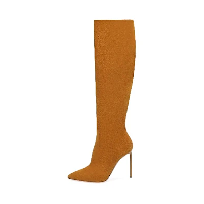 (W) BALLY Leather High-Top Boots 'Brown Zip Fashion'
