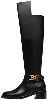 (Women) BALLY Leather High-Top Boots 'Fashion Chunky Heel Black' 6301561 Buy (Women) BALLY Leather High-Top Boots 'Fashion Chunky Heel Black' 6301561