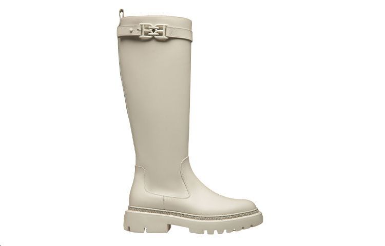 Order (W) BALLY Leren High-Top Slip-On ''Wit'' 6301404
