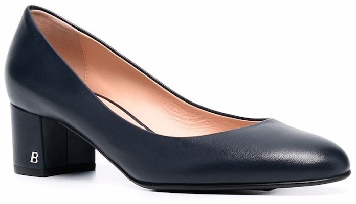 (Women) BALLY Leather High Heel 'Deep Blue Fashion Slip-On' 6227677 Order (Women) BALLY Leather High Heel 'Deep Blue Fashion Slip-On' 6227677