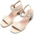 (W) Sandal Tumit Tinggi Kulit BALLY 'Minimalist Cream' 6231158