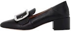 Buy (W) BALLY Kulit Tumit Tinggi 'Slip-On Fesyen Hitam' 6231114