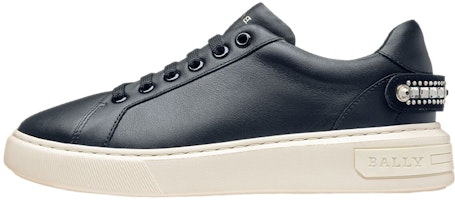 (Women) BALLY Leather Lace-Up 'Fashion Blue' 6301583 (Women) BALLY Leather Lace-Up 'Fashion Blue' 6301583