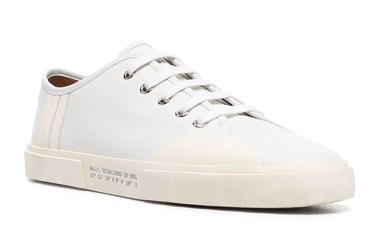 Order (W) BALLY Zapatos de Cuero con Cordones 'Blanco de Moda' 6226173