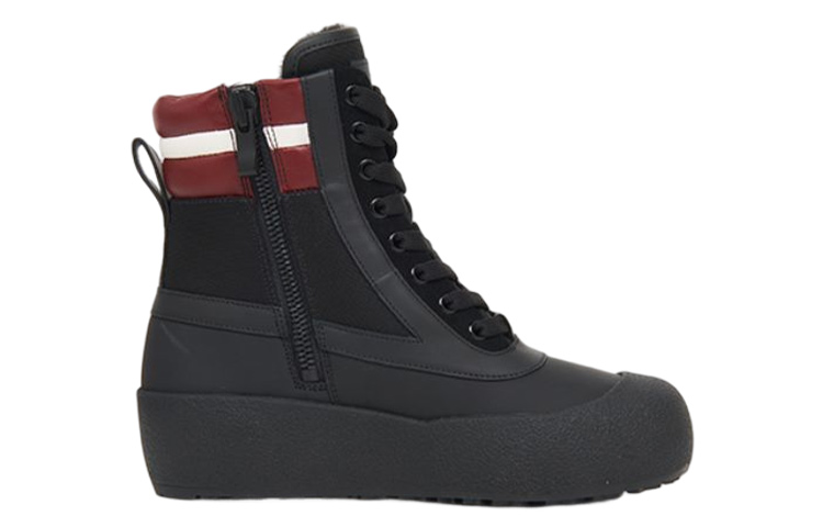 Order (Women) BALLY Leather Lace-Up Ankle Boots 'Black Fashion' 6239733