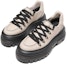 Lookbook (W) BALLY Leather Lace-Up Platform 'Ghost White' Kulit Putih Platform Kasut. 6301916