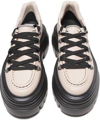 (Women) BALLY Leather Lace-Up Platform 'Ghost White' 6301916 Shop (Women) BALLY Leather Lace-Up Platform 'Ghost White' 6301916