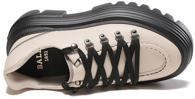 (W) BALLY皮革系带厚底鞋‘幽灵白’ 6301916 Purchase (W) BALLY皮革系带厚底鞋‘幽灵白’ 6301916