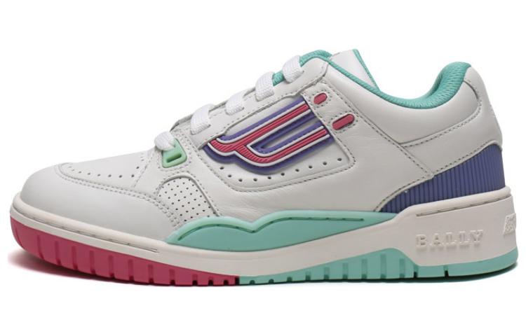 (W) BALLY Leather Lace-Up Sneaker 'White'