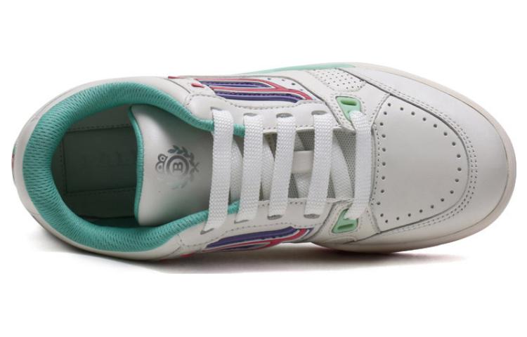 (W) BALLY Leather Lace-Up Sneaker 'White' 圖 5