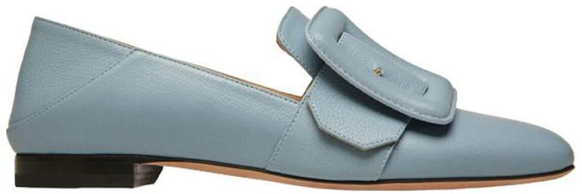 BALLY巴利 皮革 套穿 時尚 樂福鞋 女款 藍色 Order BALLY巴利 皮革 套穿 時尚 樂福鞋 女款 藍色