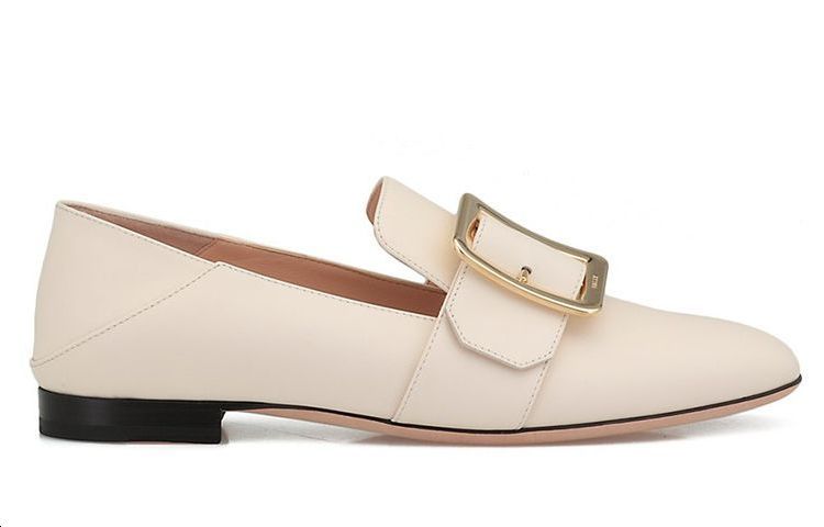 (W) BALLY Leather Loafers 'Pink' 圖 2