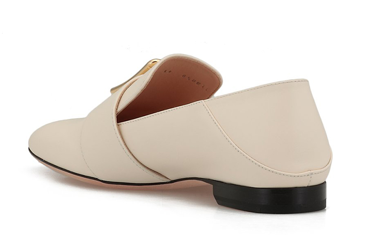 (W) BALLY Leather Loafers 'Pink' 圖 4